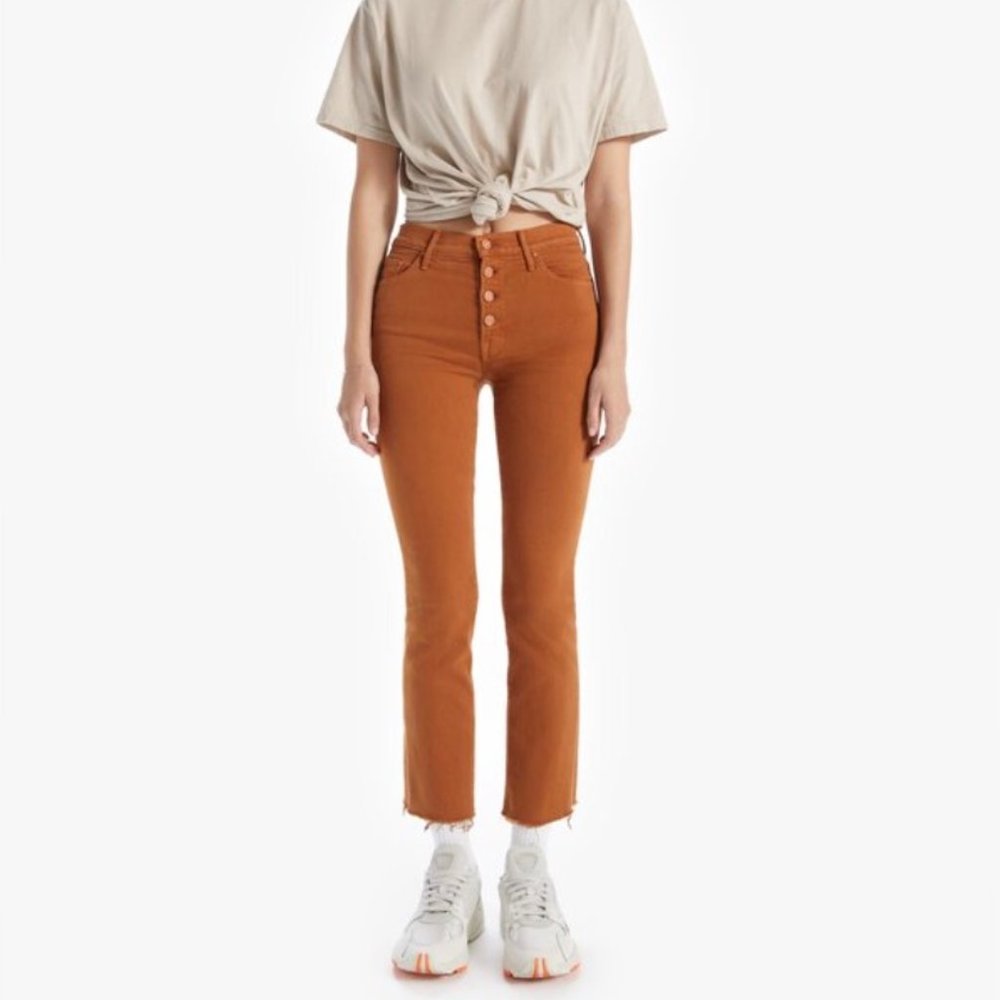 👖 MOTHER Denim - Pixie Insider Ankle Fray - Play Date - Size 29